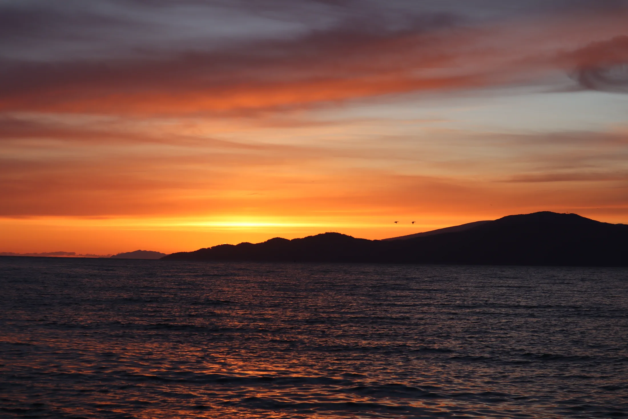Vancouver Sunset from Locarno Beach