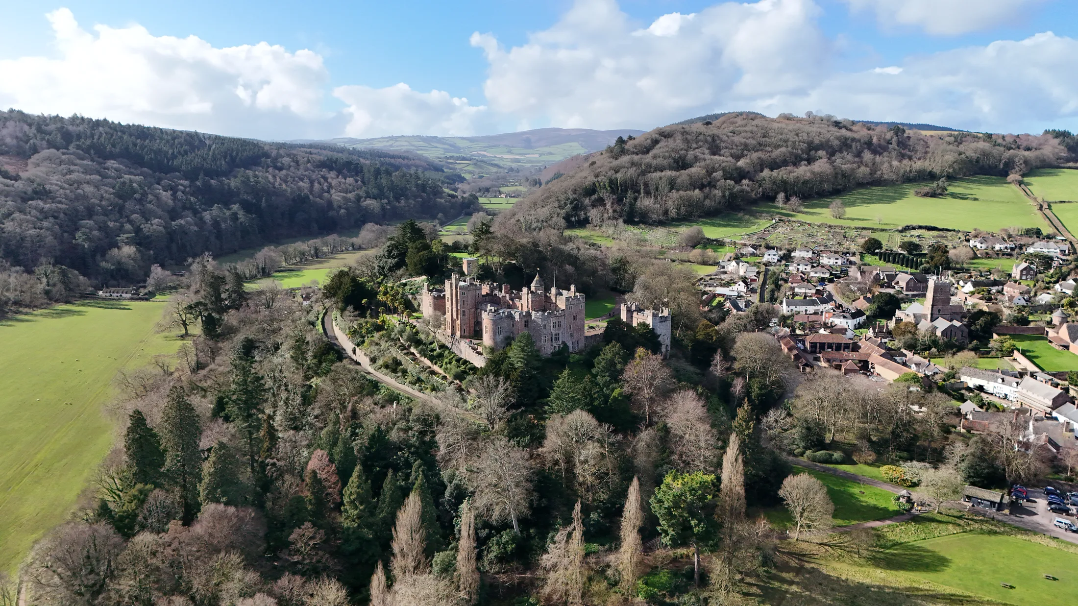 Dunster Castle, Exmoor National Park